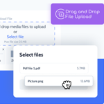 Drag & Drop File Upload Pro Addon