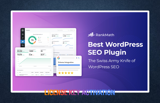Rank Math Pro License Key Activation